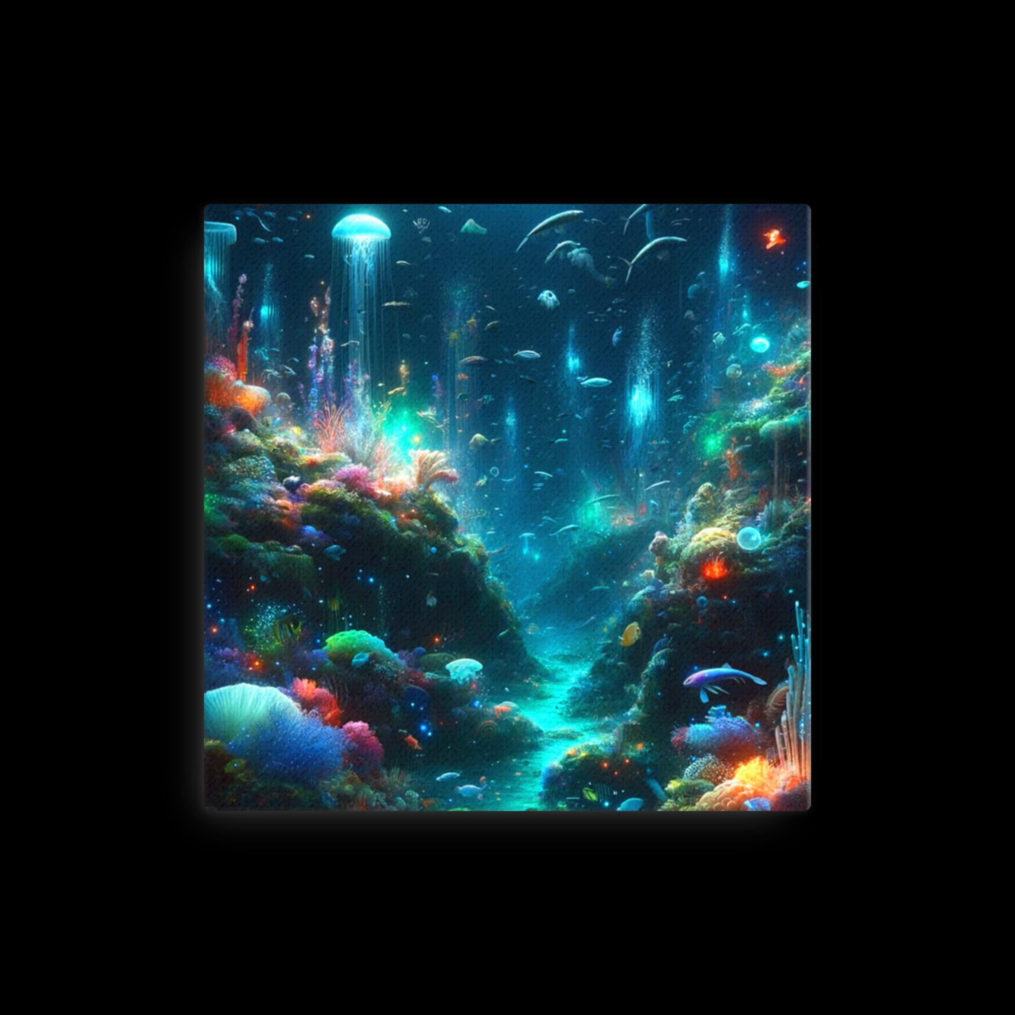 Underwater Worlds - Canvas