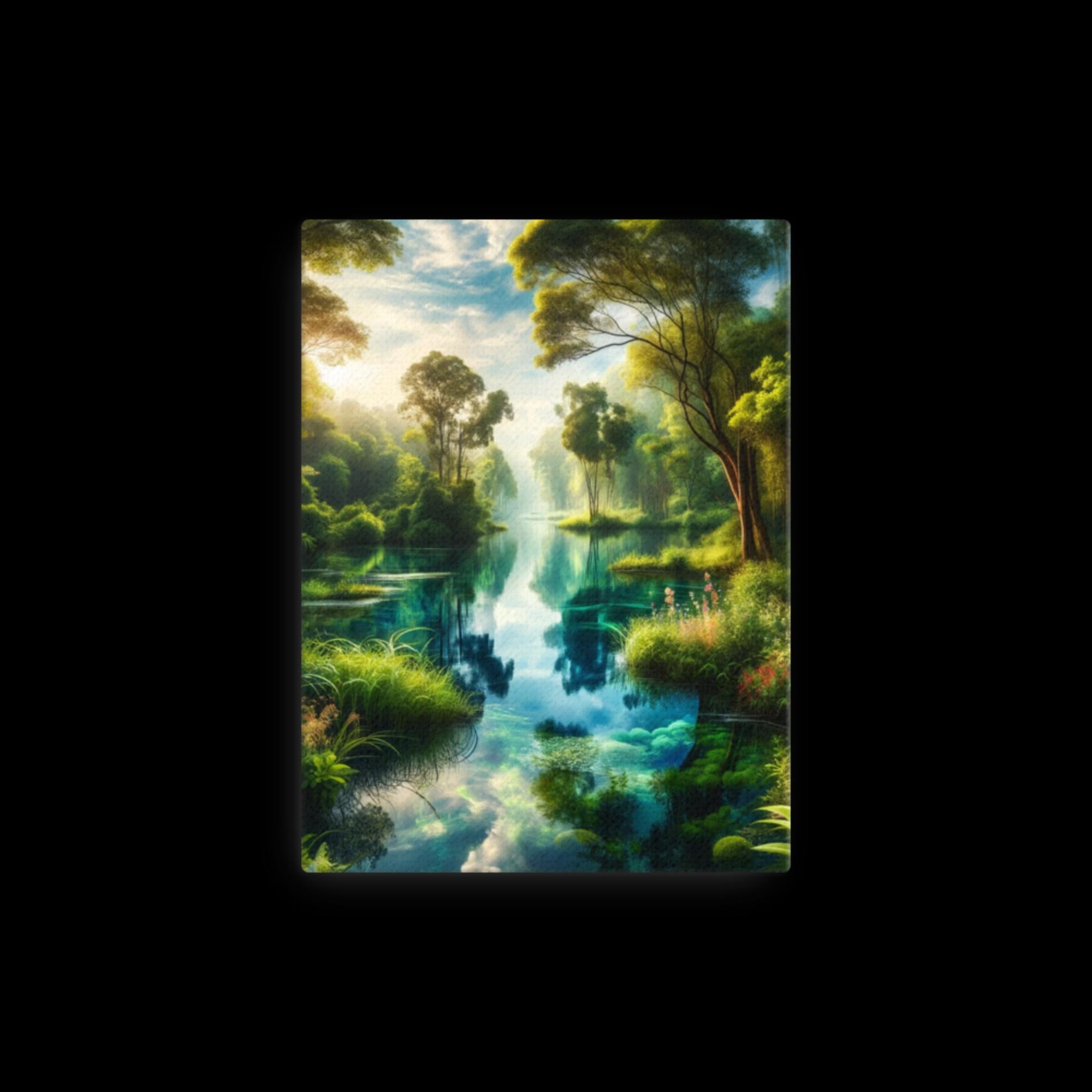 Jungle River - Canvas