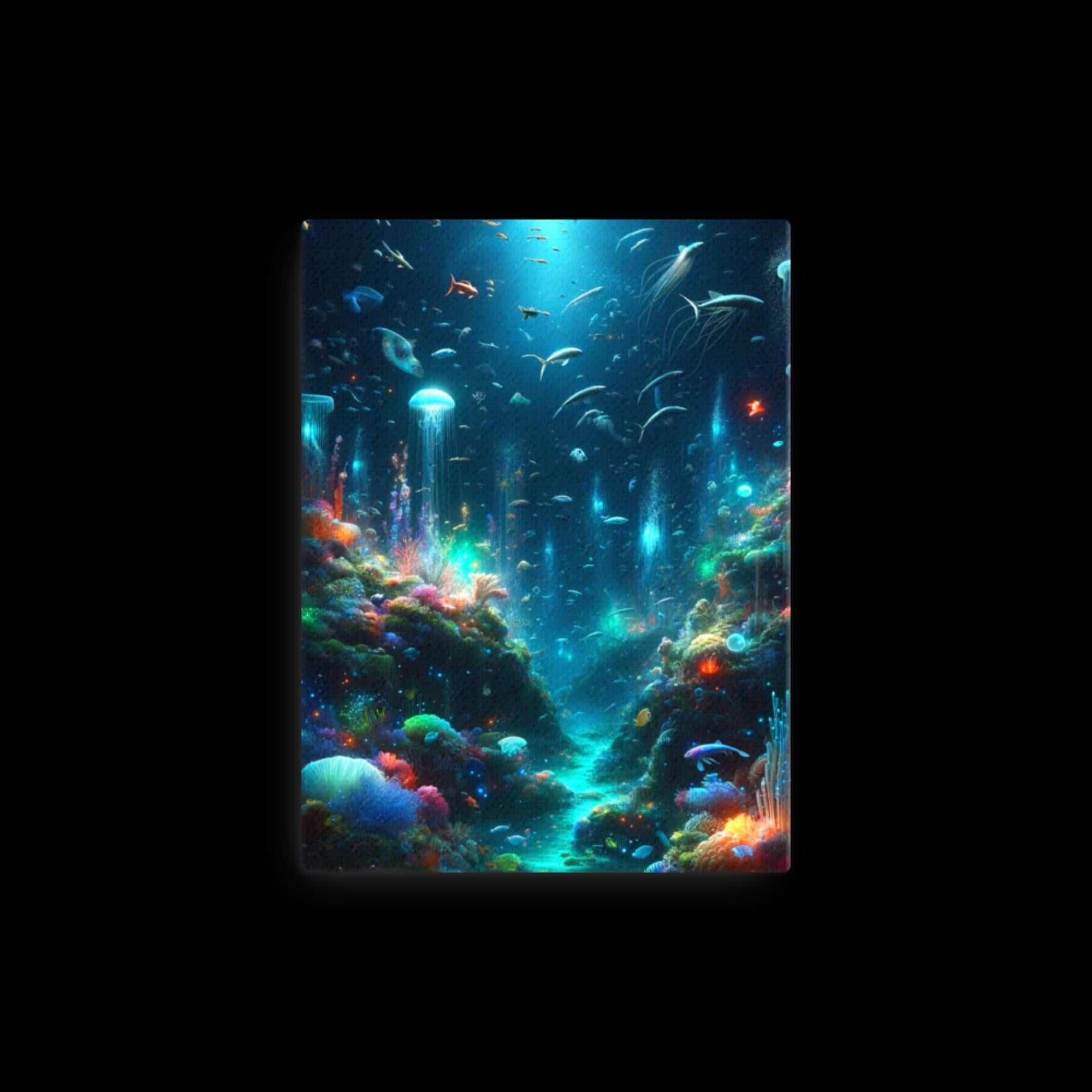 Underwater Worlds - Canvas