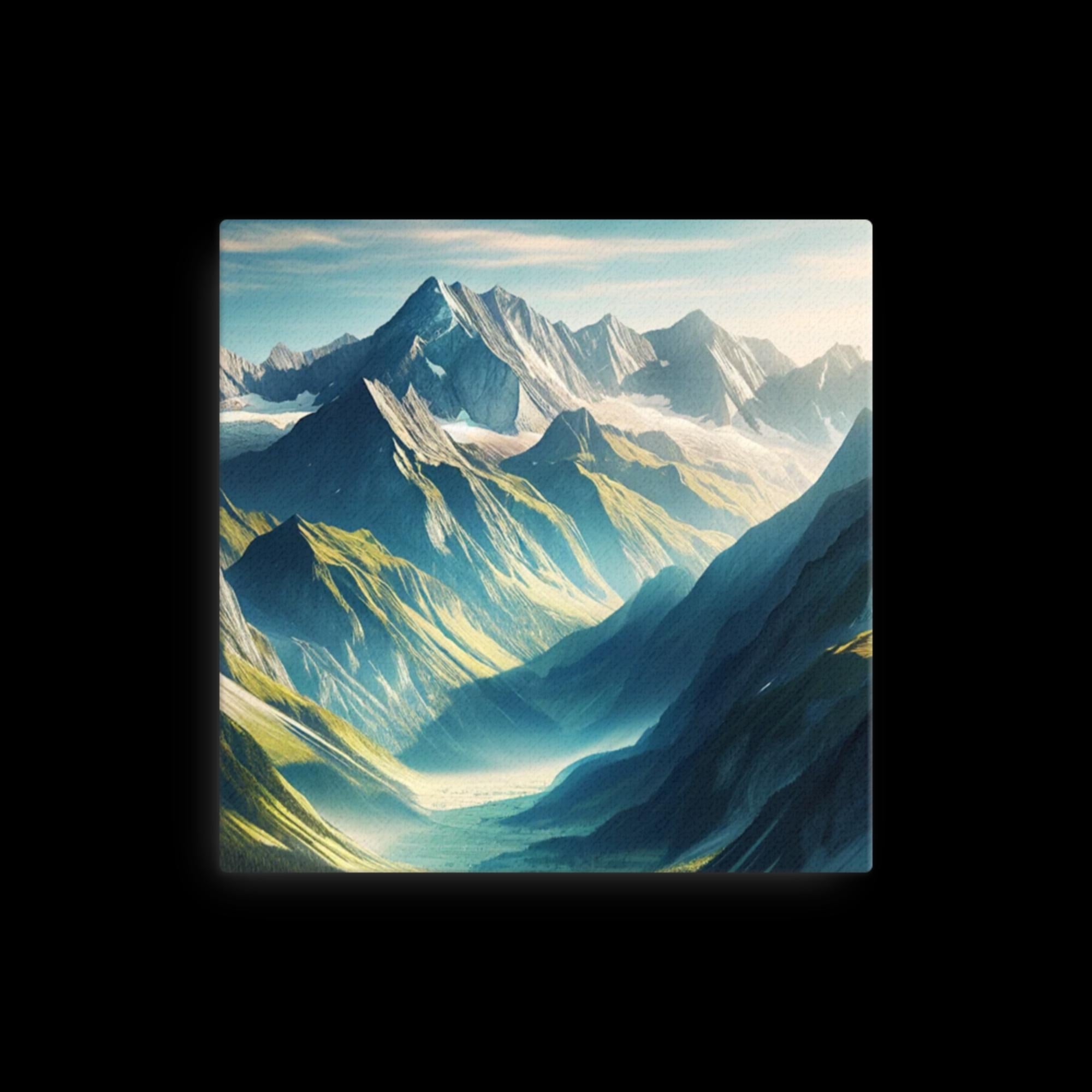 Mountains and Valleys - Canvas