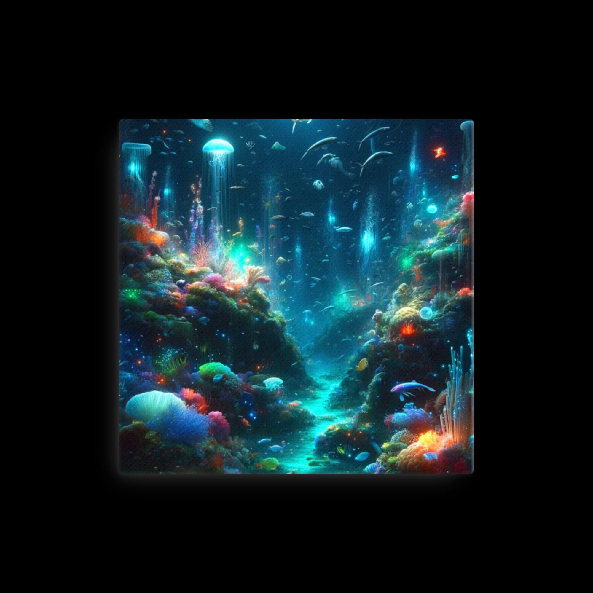 Underwater Worlds - Canvas