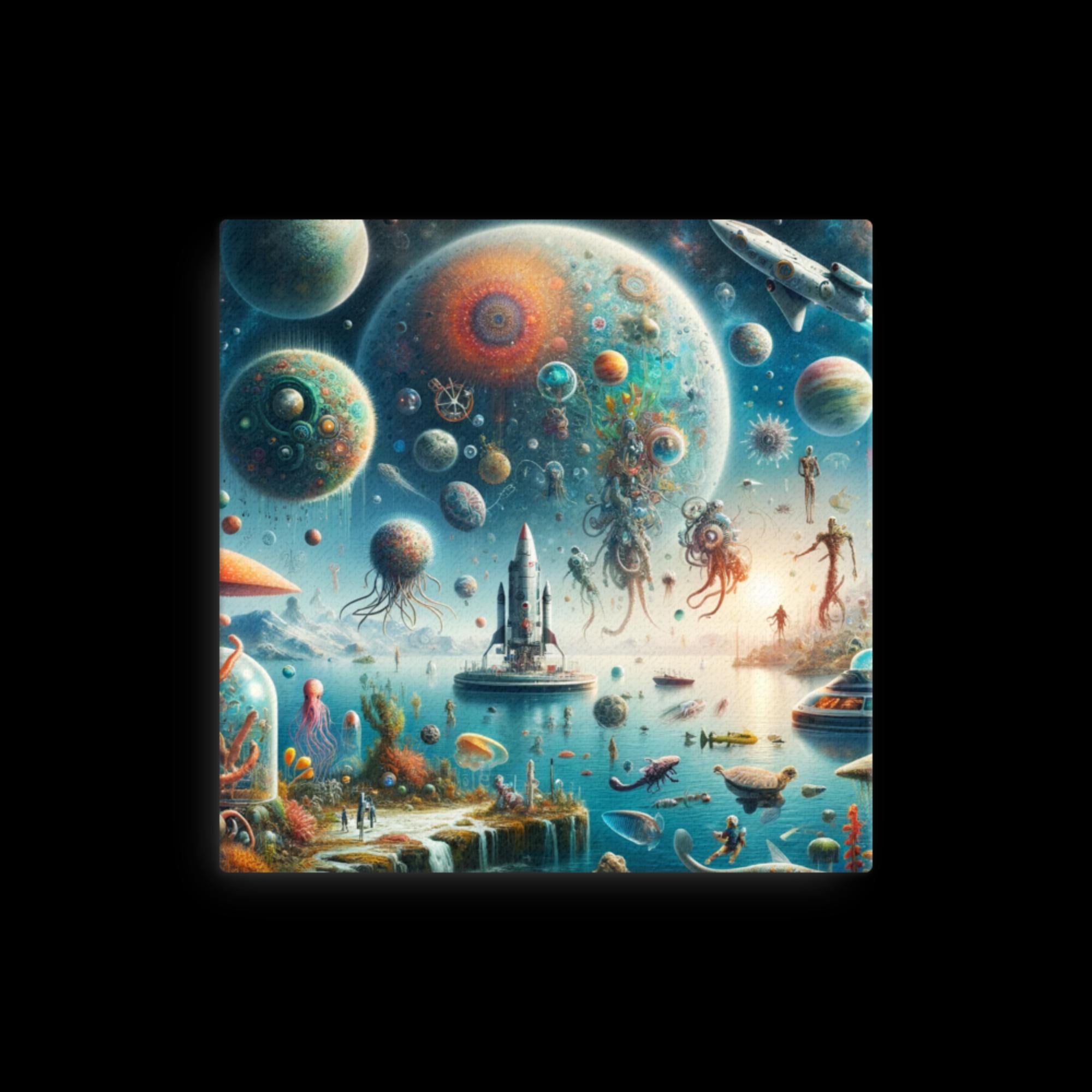 Astrobiology and Extraterrestrial Life 3 -Canvas