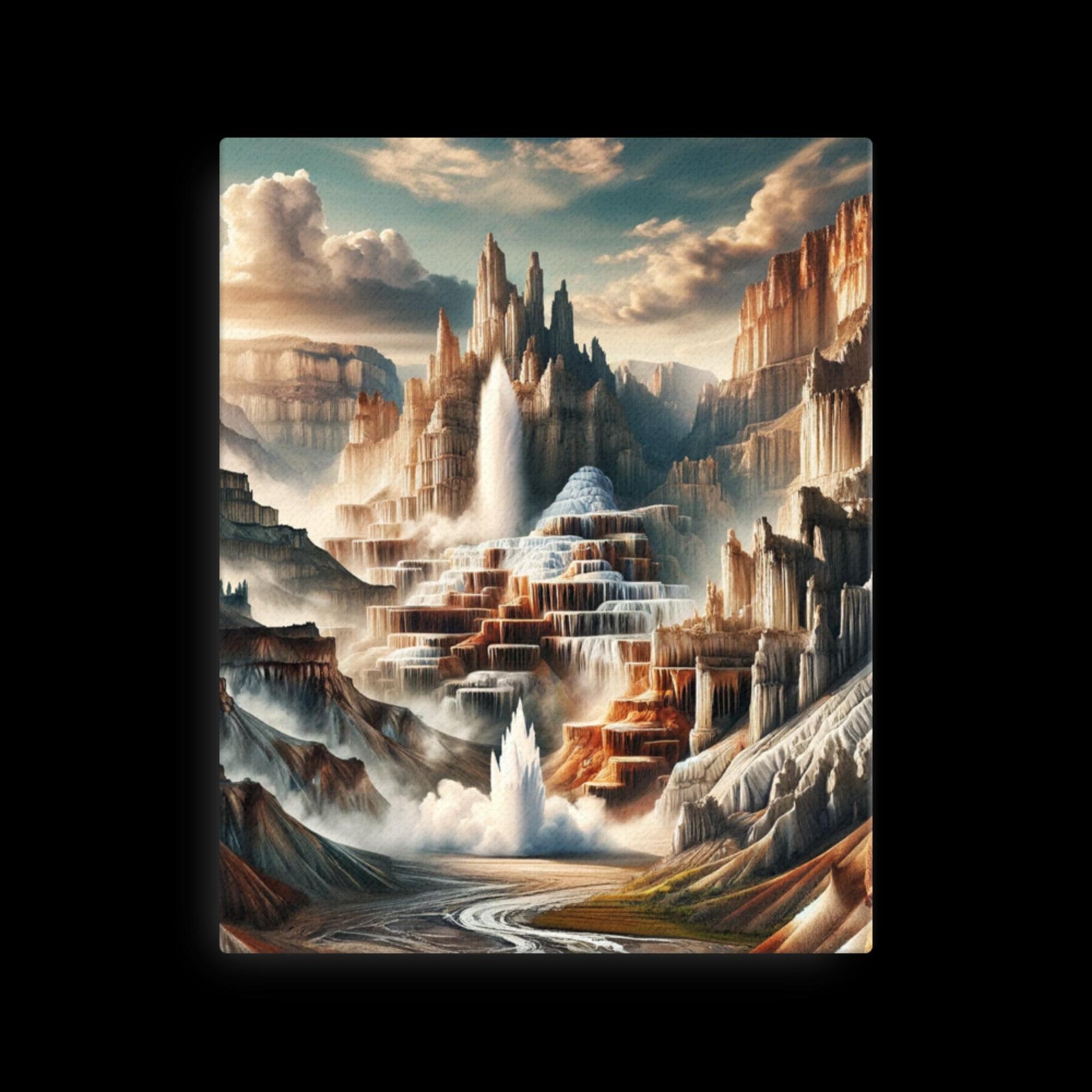 Geological Wonders - Canvas
