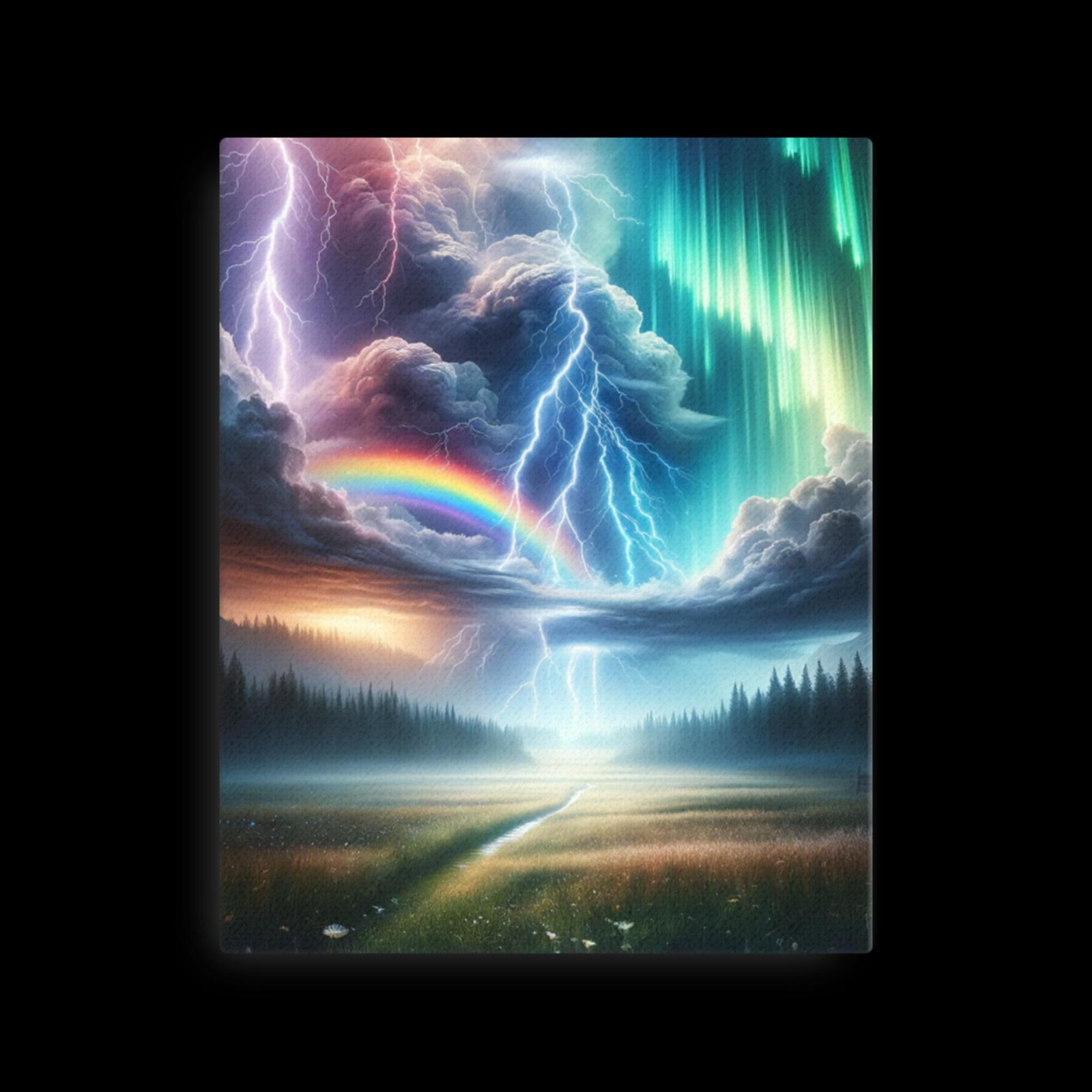 Weather Phenomena Explosion - Canvas