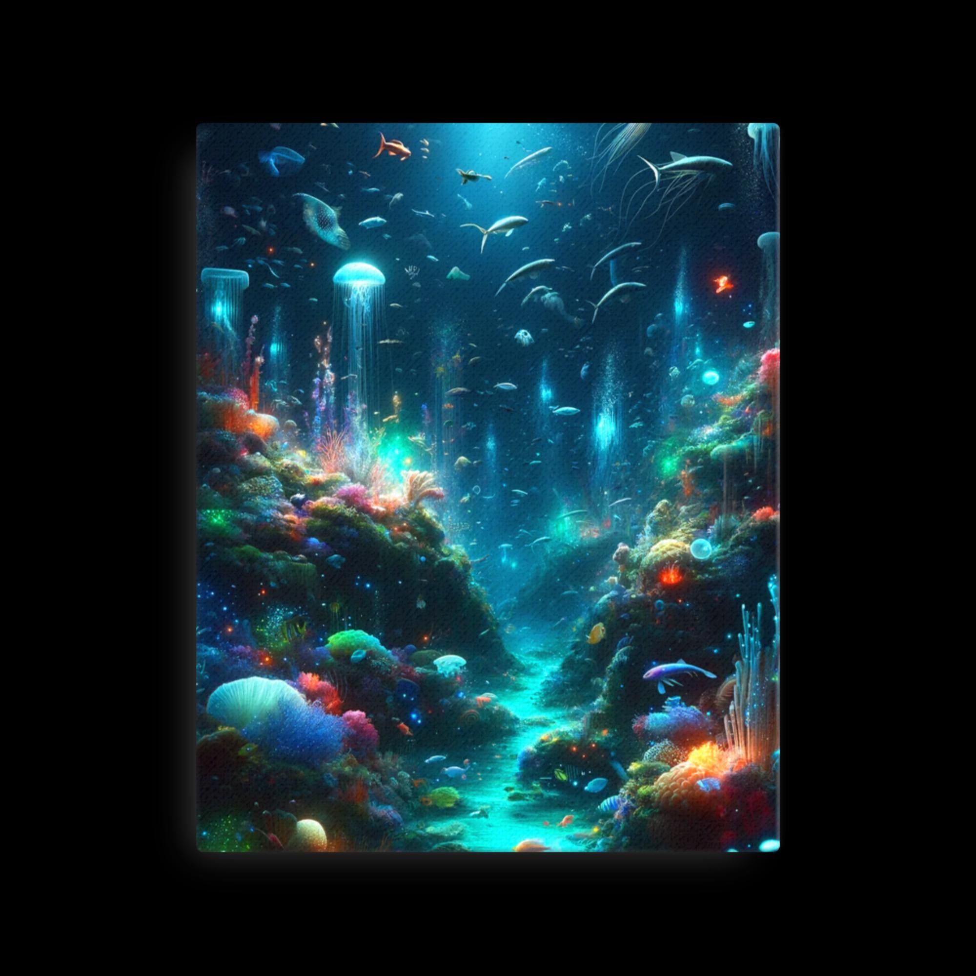 Underwater Worlds - Canvas