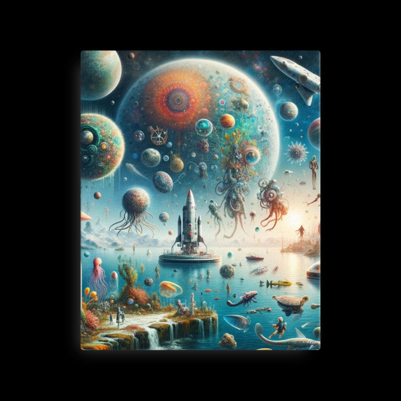 Astrobiology and Extraterrestrial Life 3 -Canvas