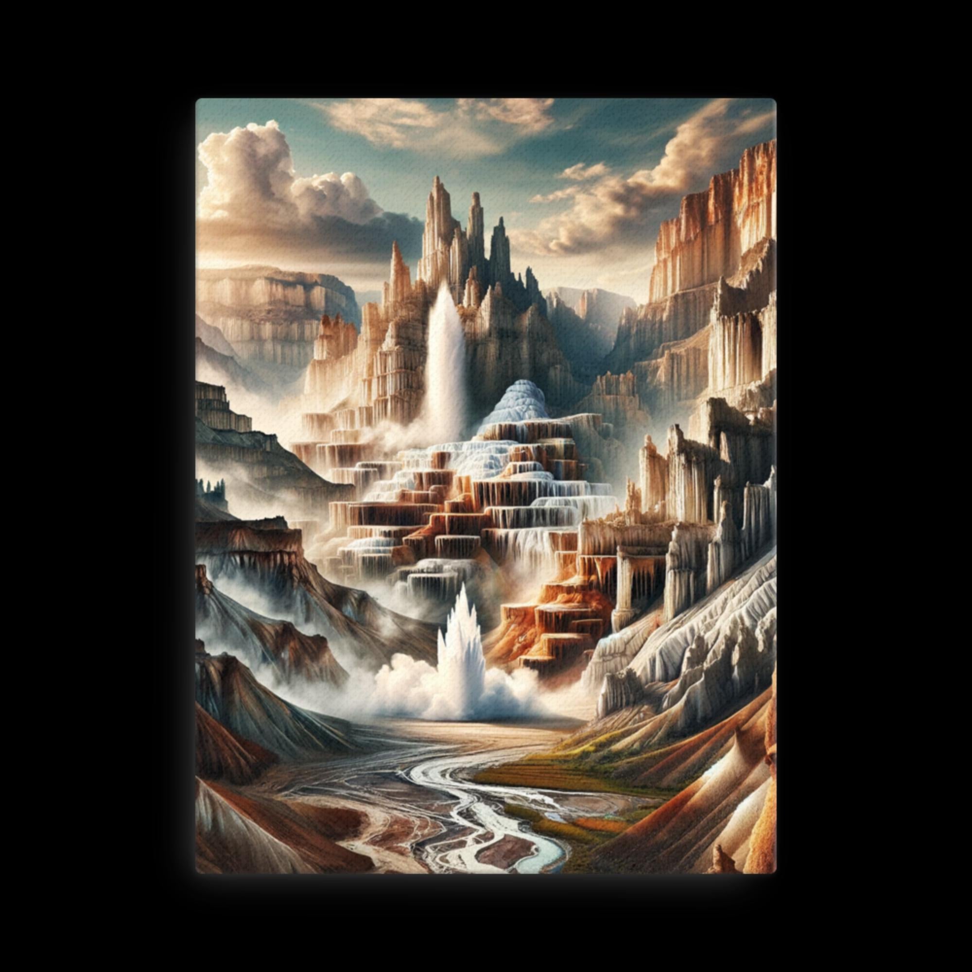 Geological Wonders - Canvas