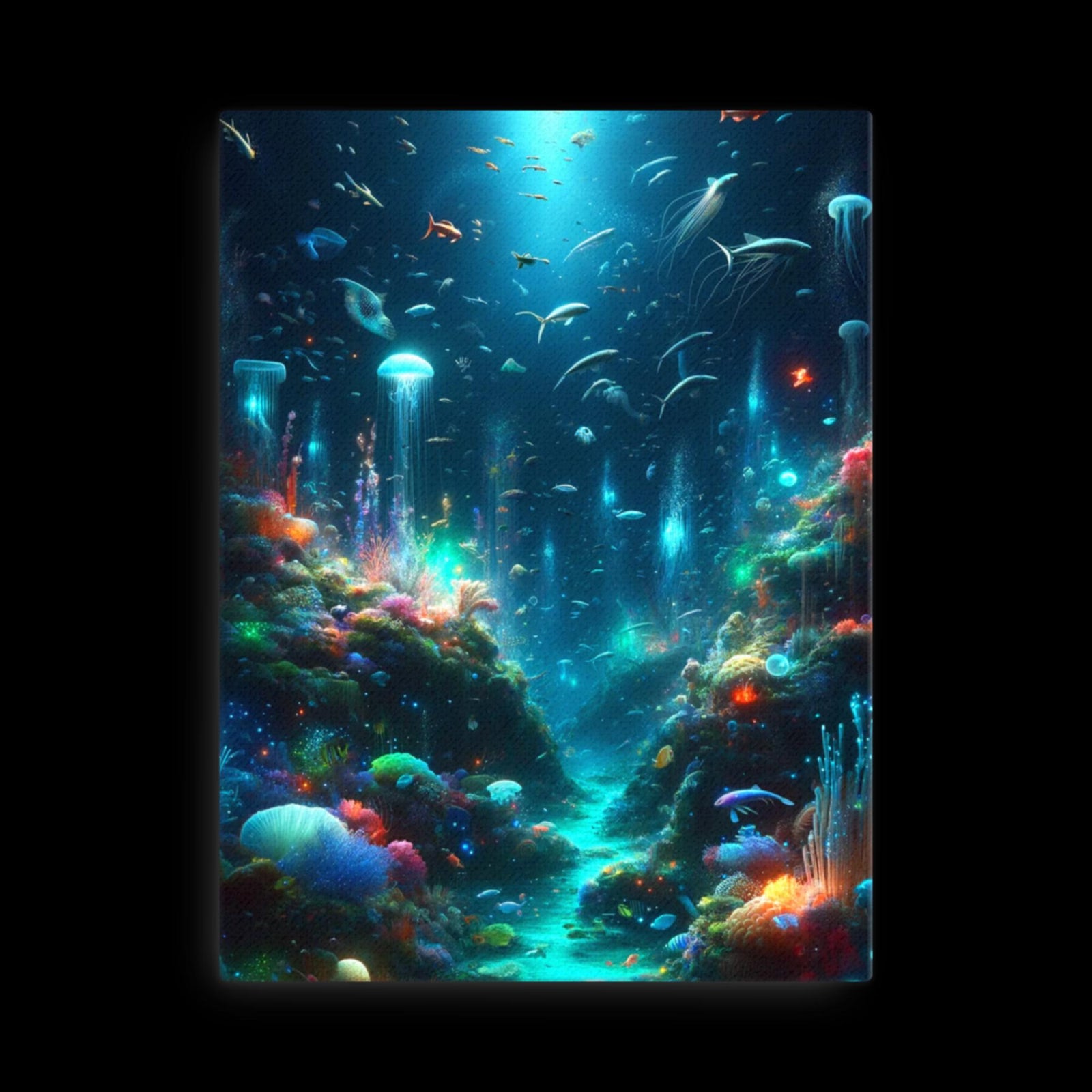 Underwater Worlds - Canvas