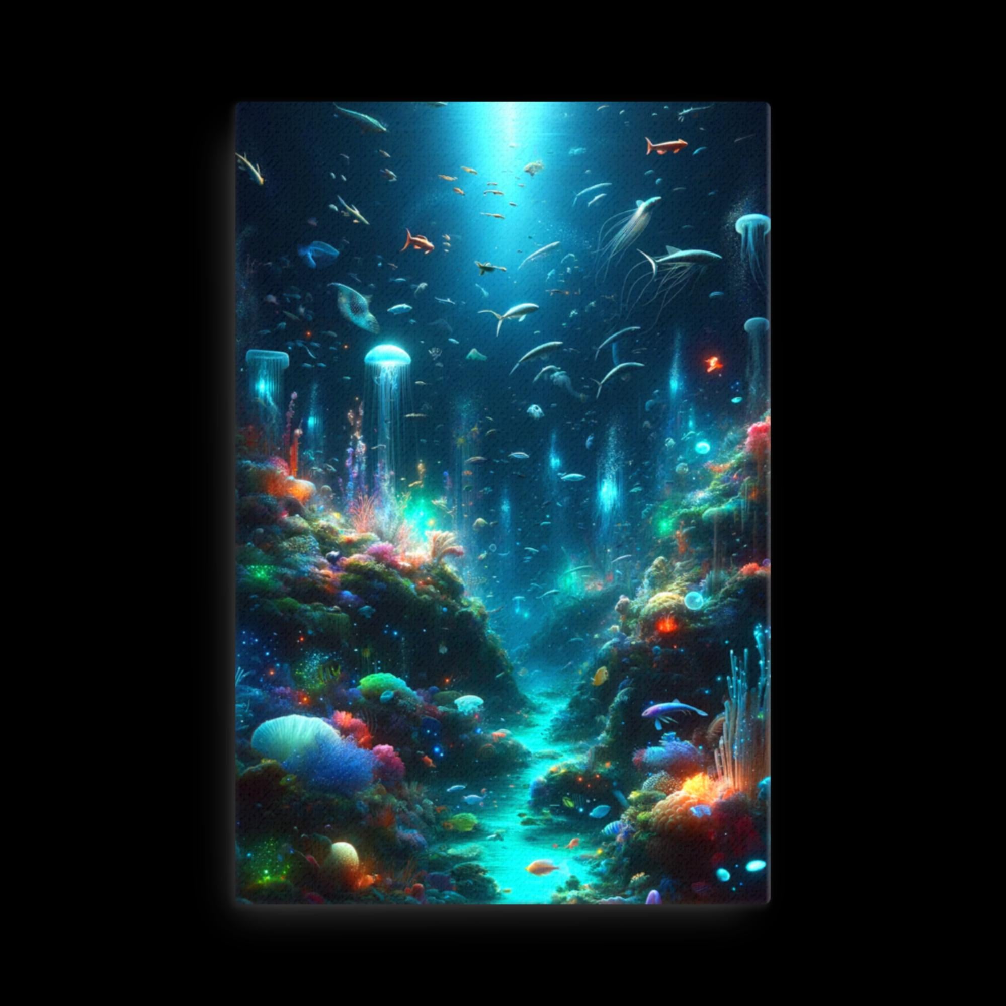 Underwater Worlds - Canvas