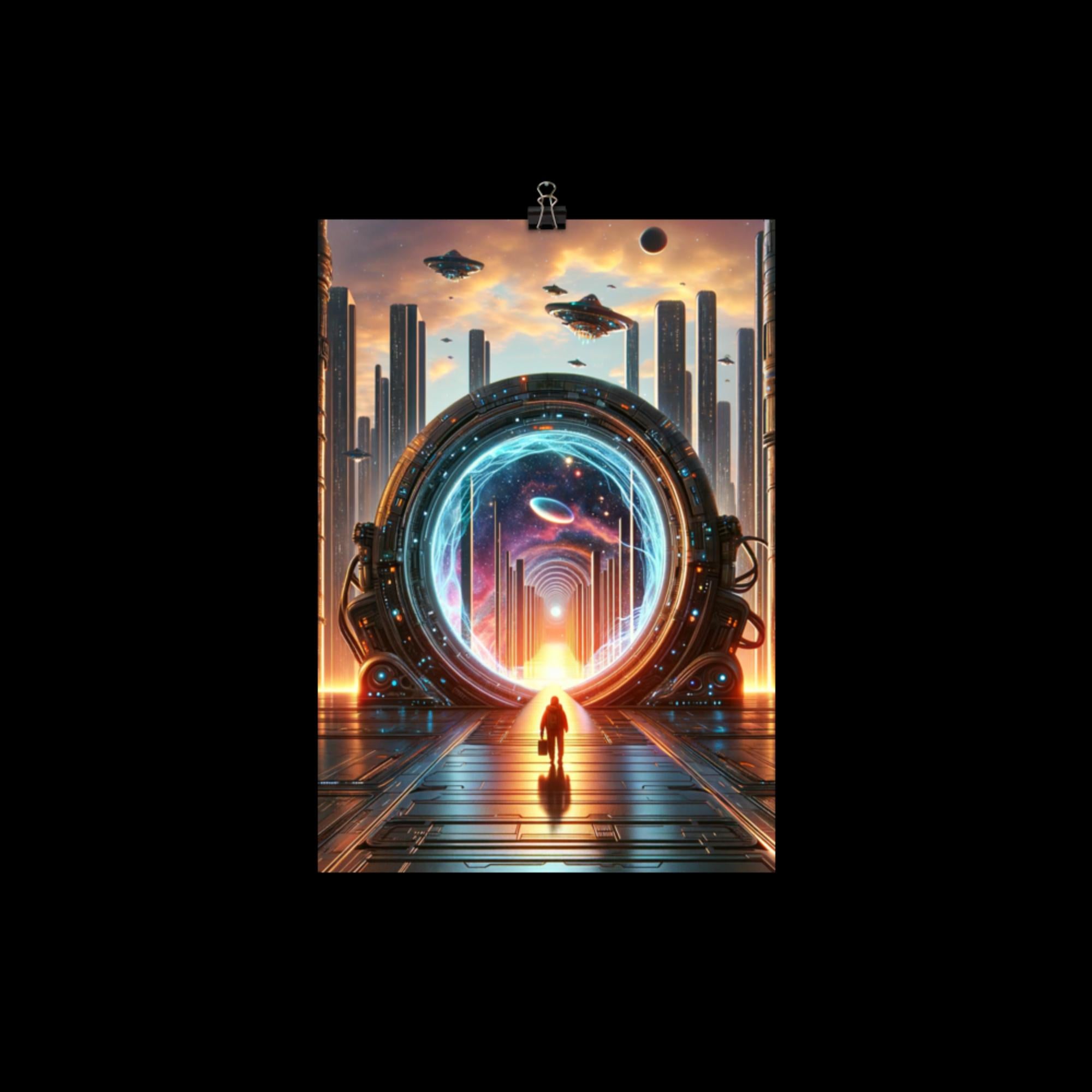 Planet Zapiod - Interdimensional Travel - Poster