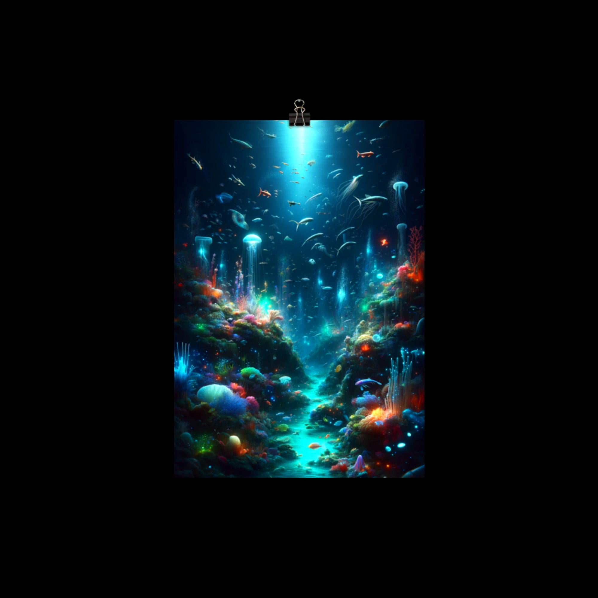 Underwater Worlds - Poster