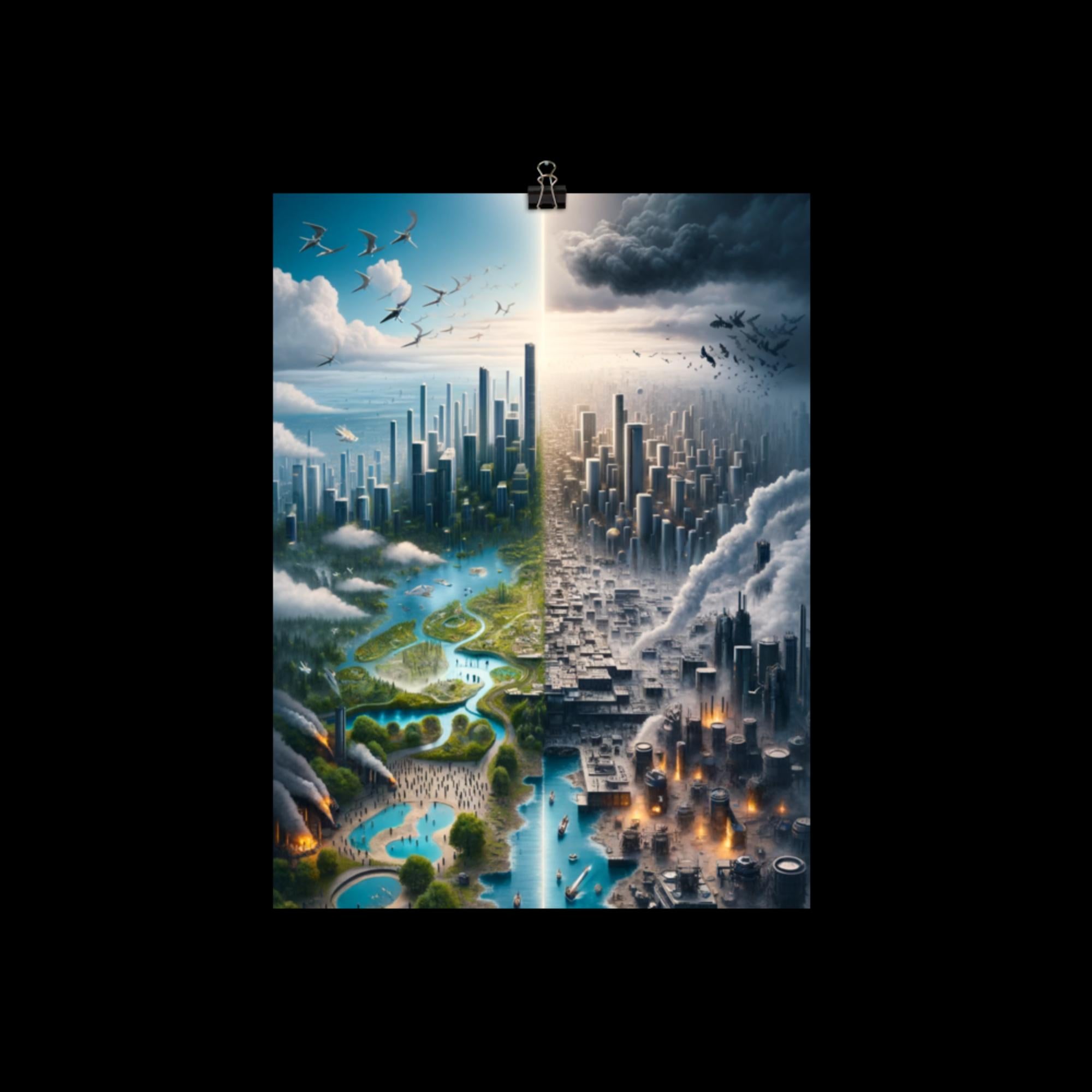 Utopian/Dystopian Imagination - Poster