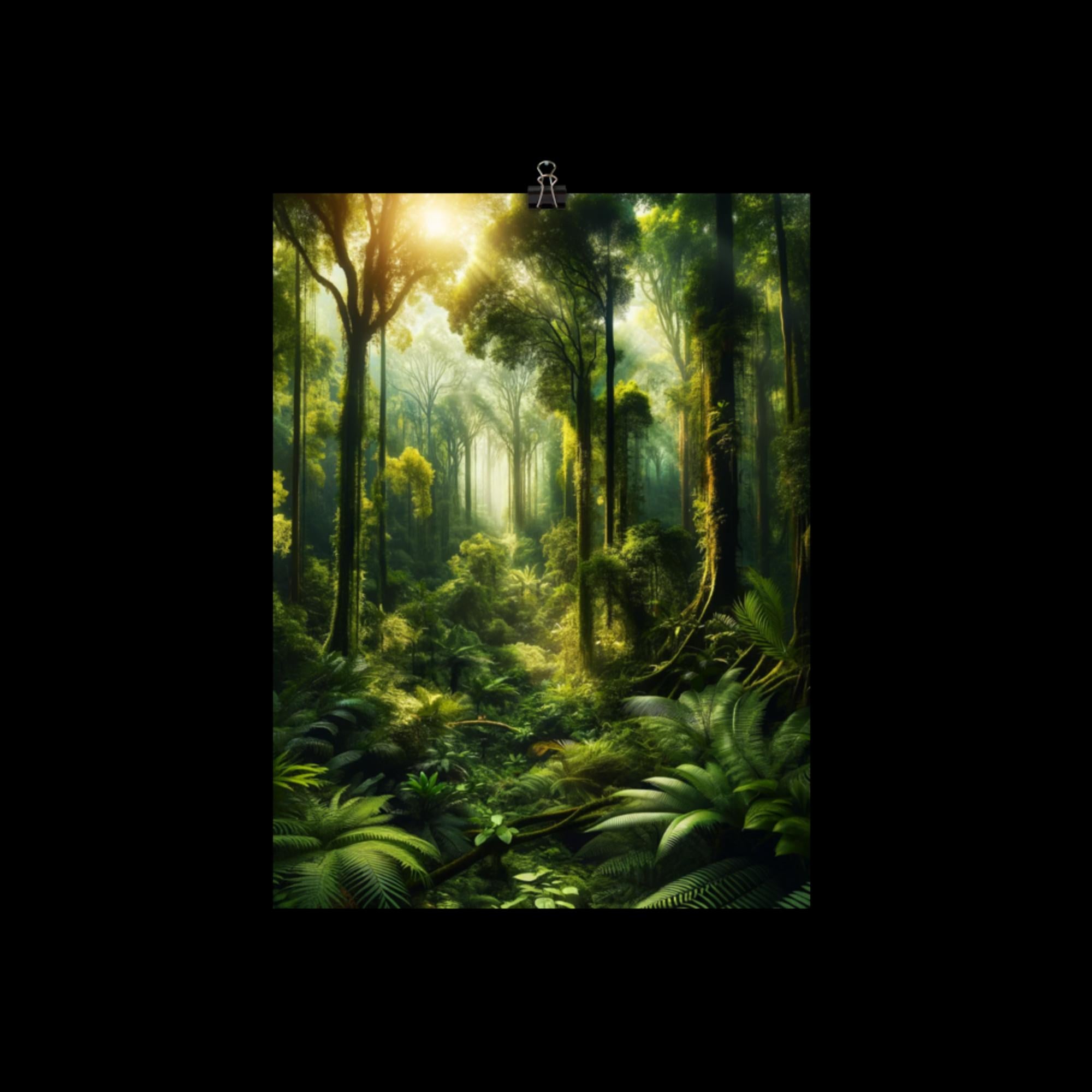 Forests and Jungles - Poster