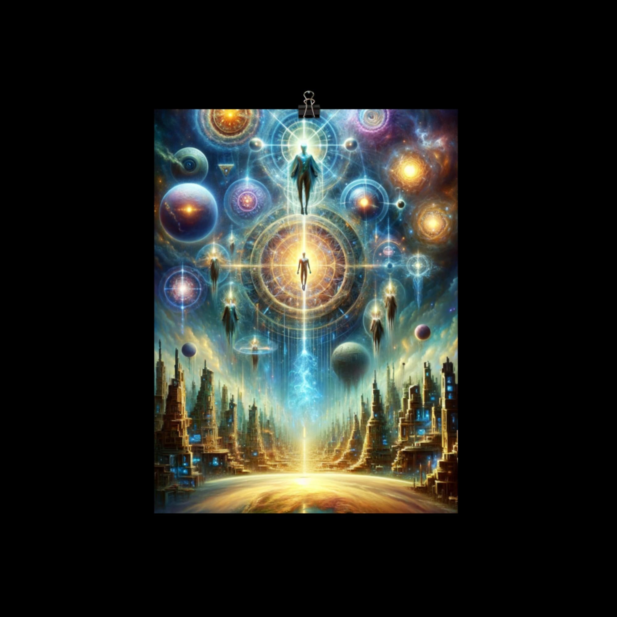 Higher Dimensional Beings - Poster