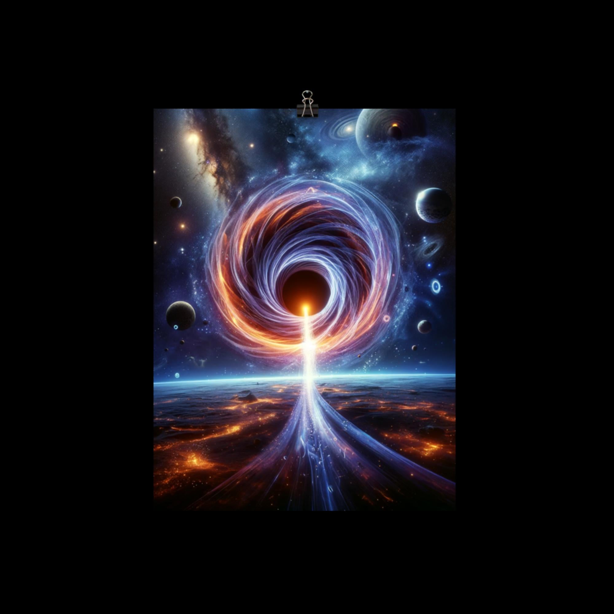 Time Travel and Wormhole - Poster