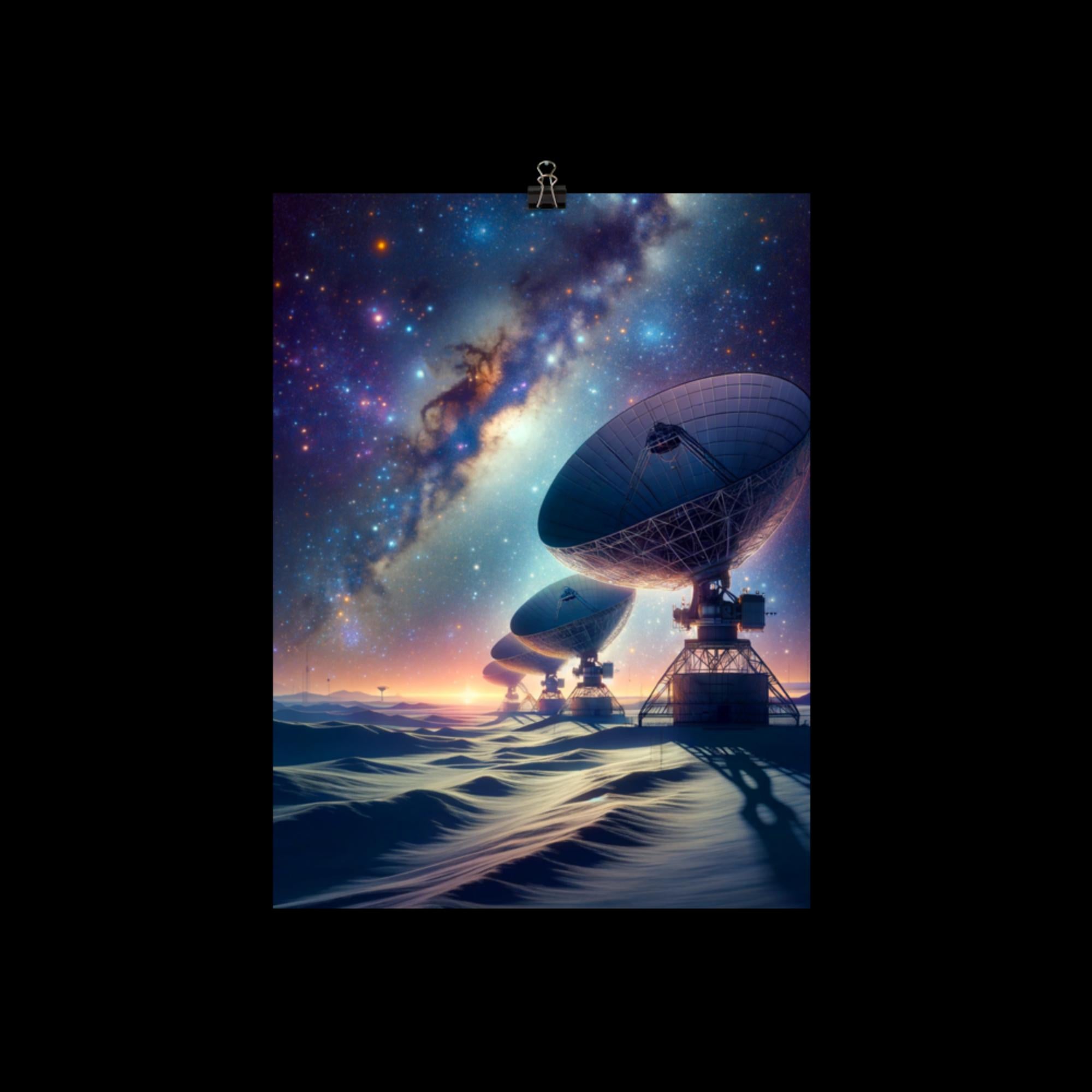 The Search for Extraterrestrial Intelligence (SETI) - Poster