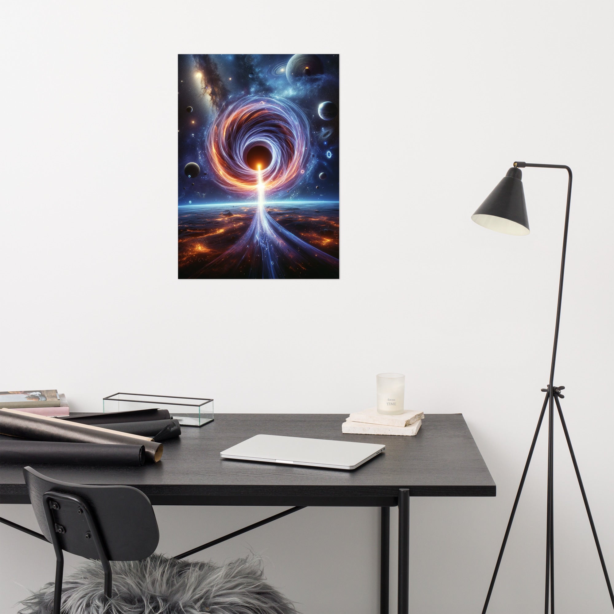 Time Travel and Wormhole - Poster