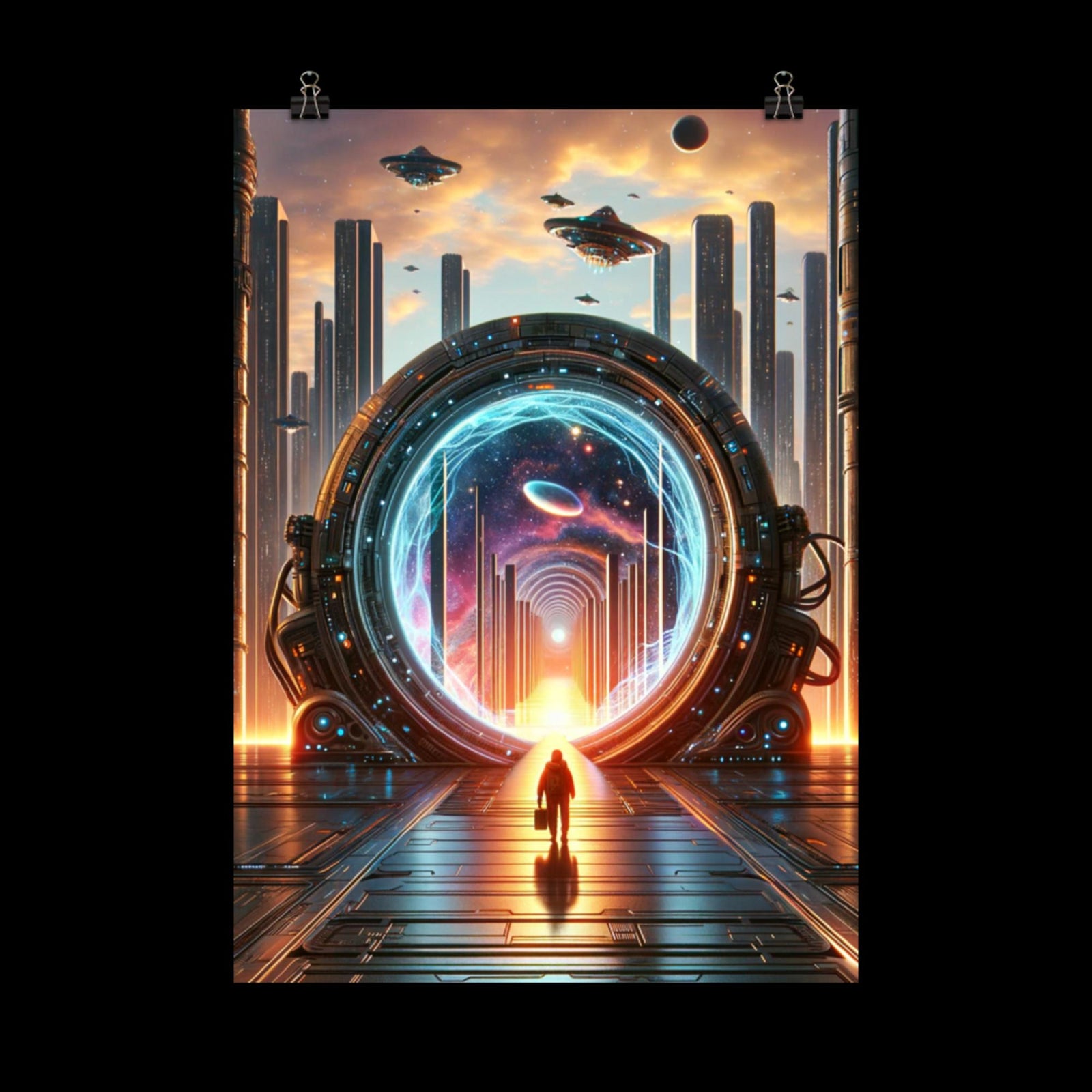 Planet Zapiod - Interdimensional Travel - Poster