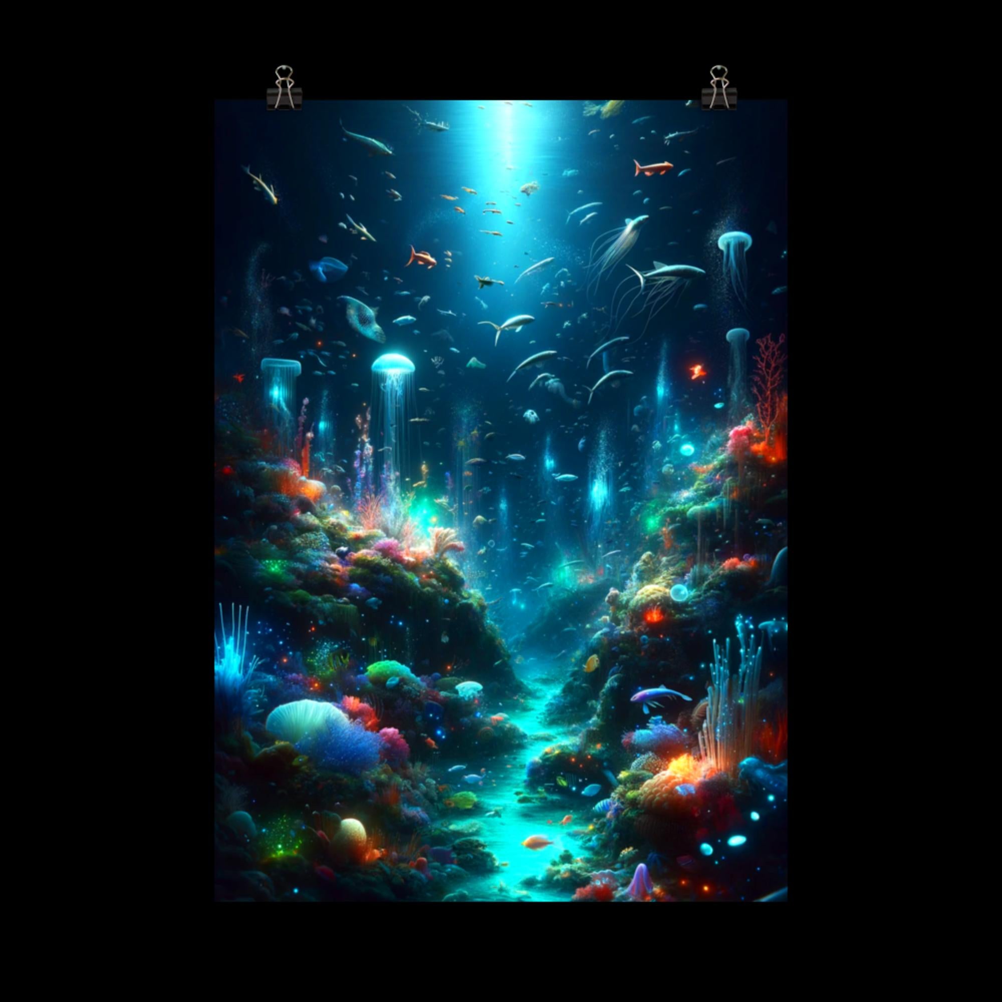 Underwater Worlds - Poster