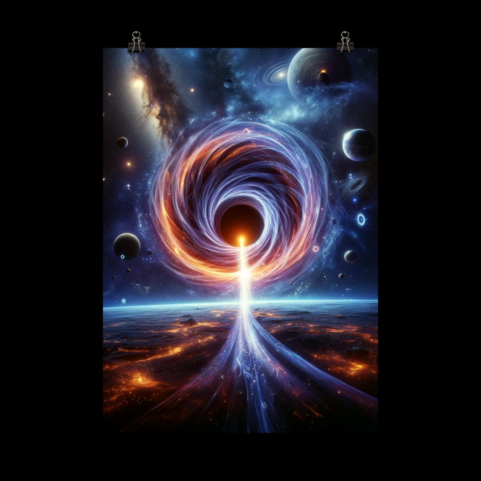 Time Travel and Wormhole - Poster