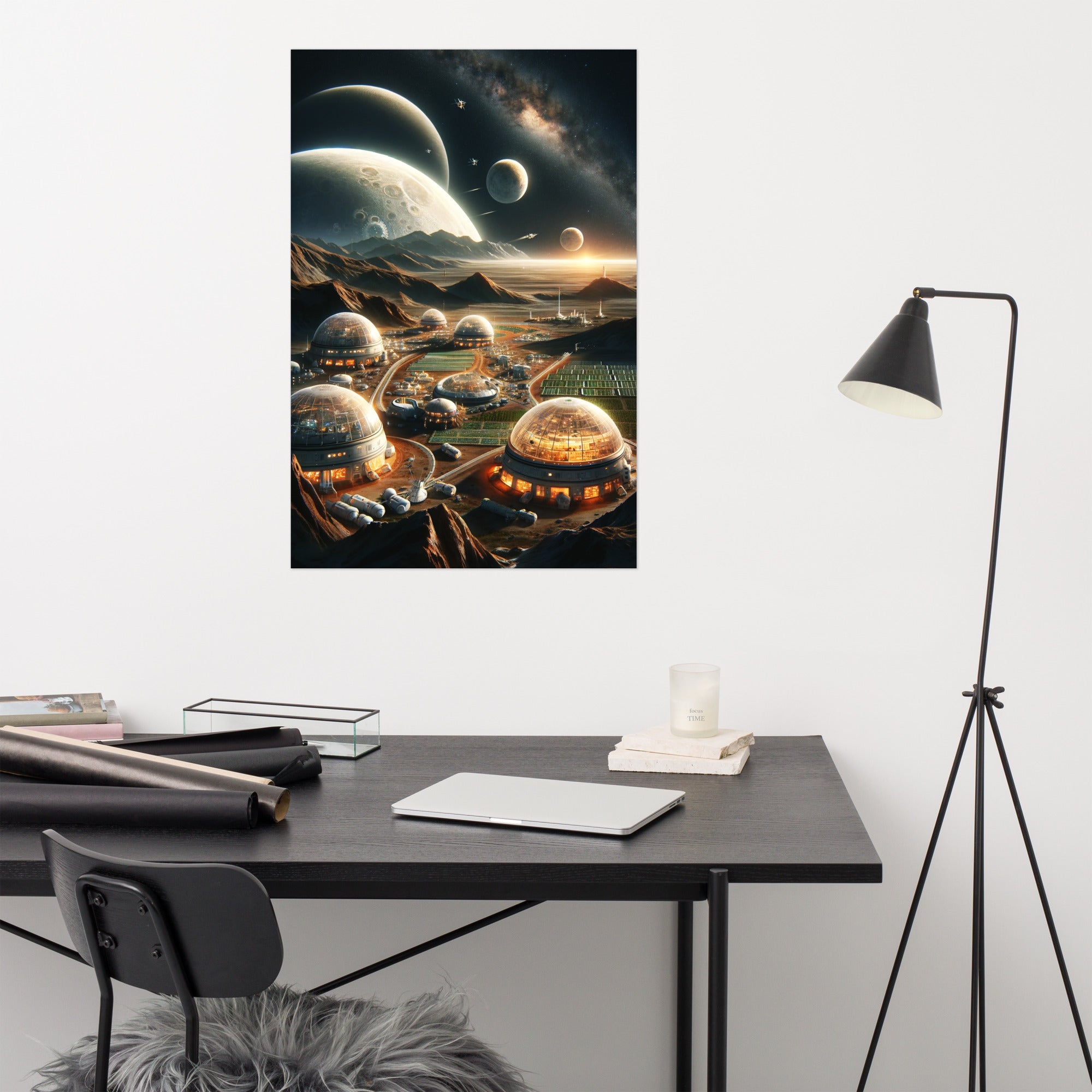 Space Colonization - Poster