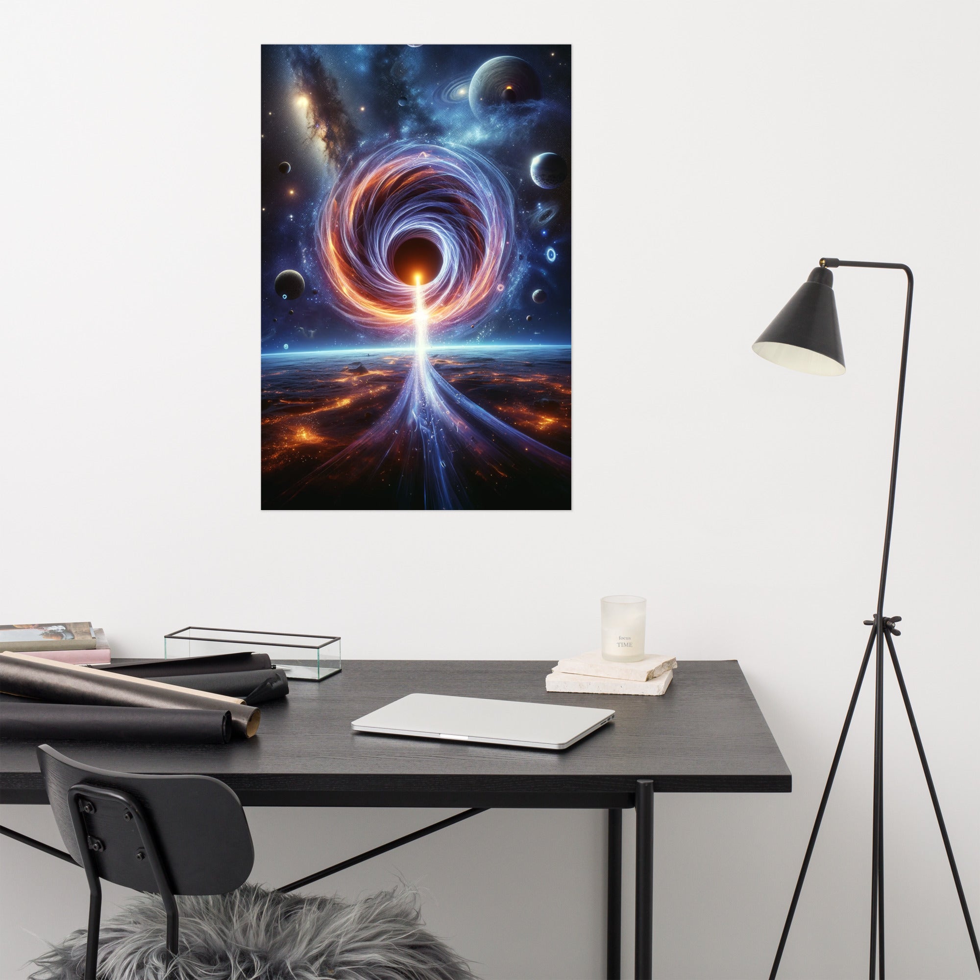 Time Travel and Wormhole - Poster