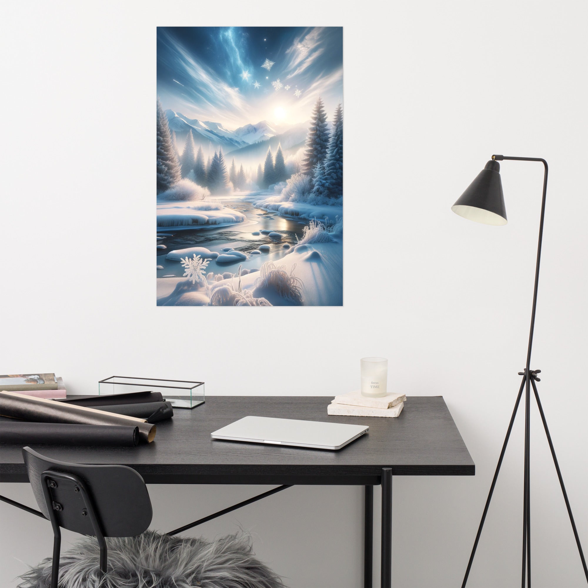 Winter Landscape - Poster