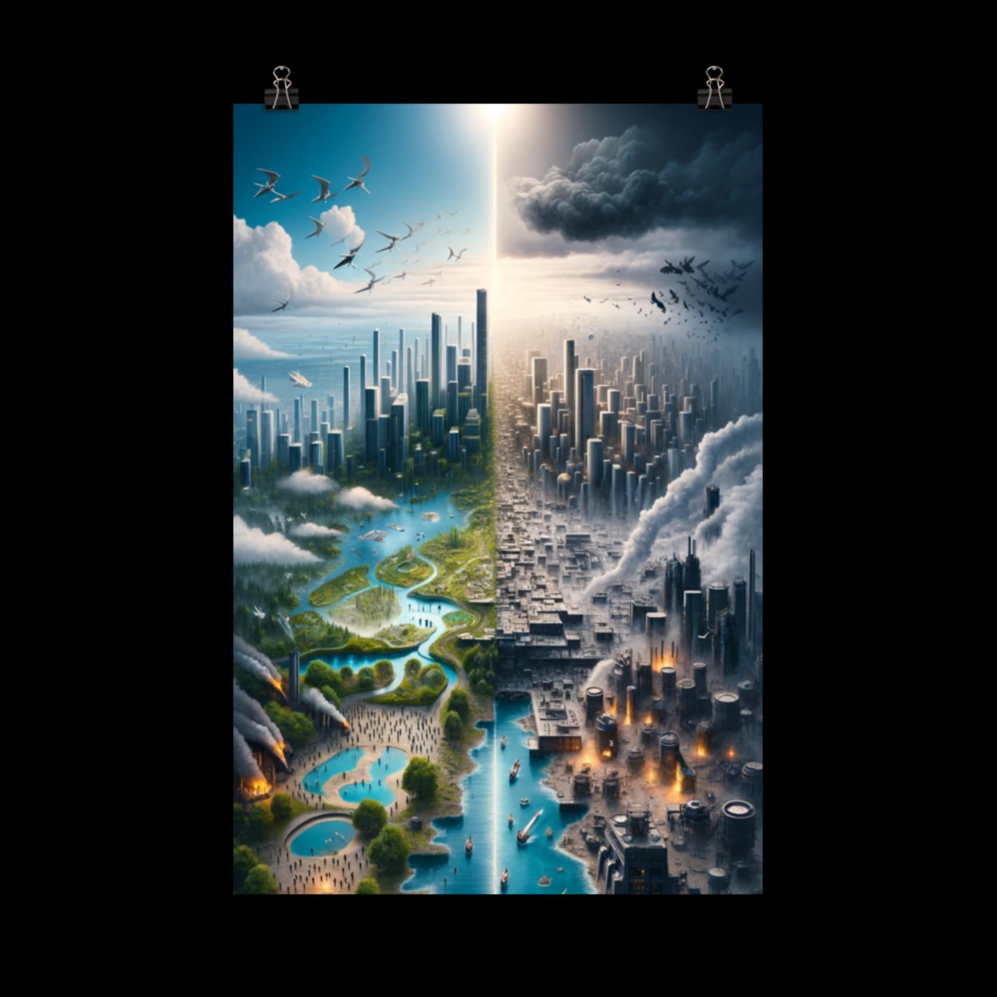 Utopian/Dystopian Imagination - Poster