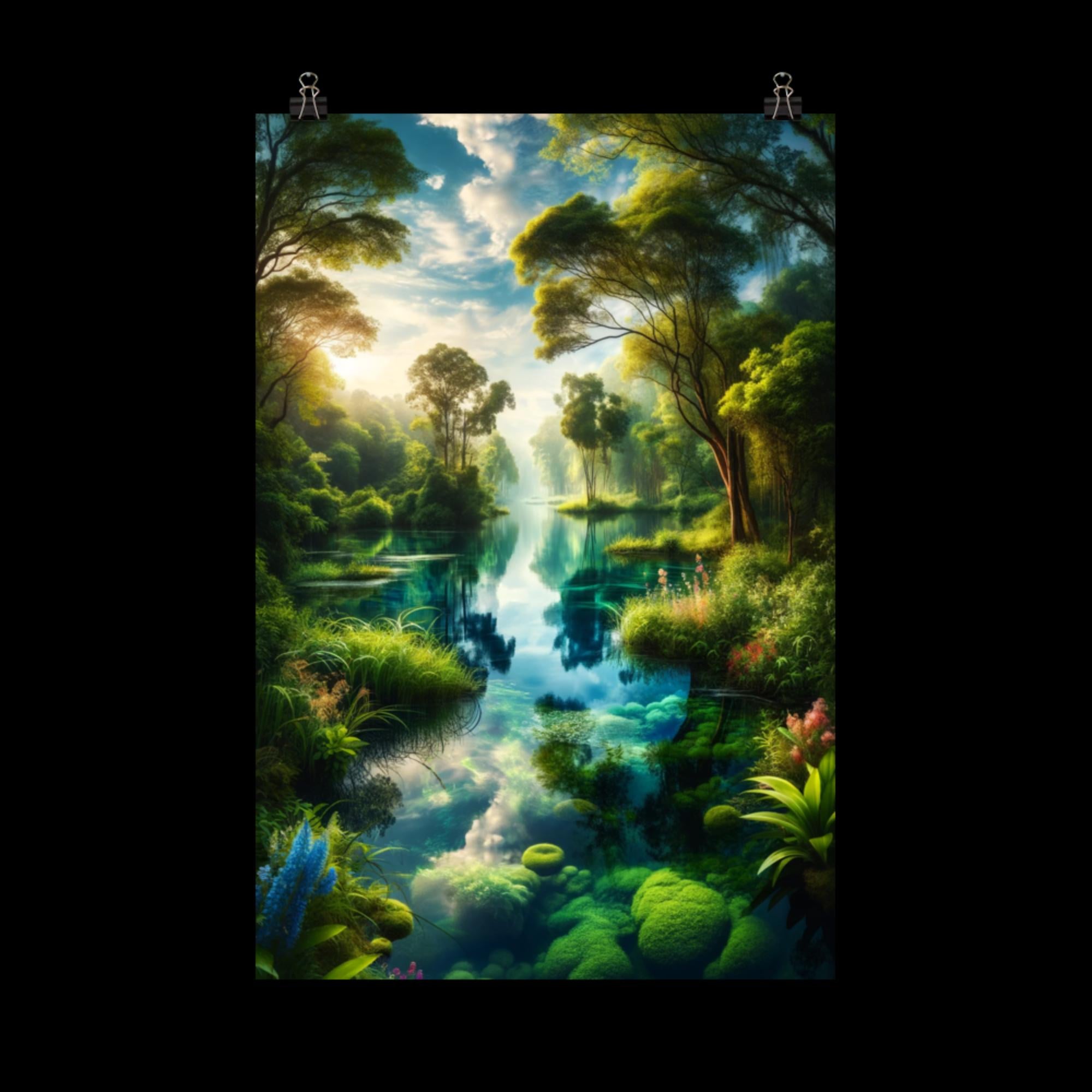 Jungle River - Poster