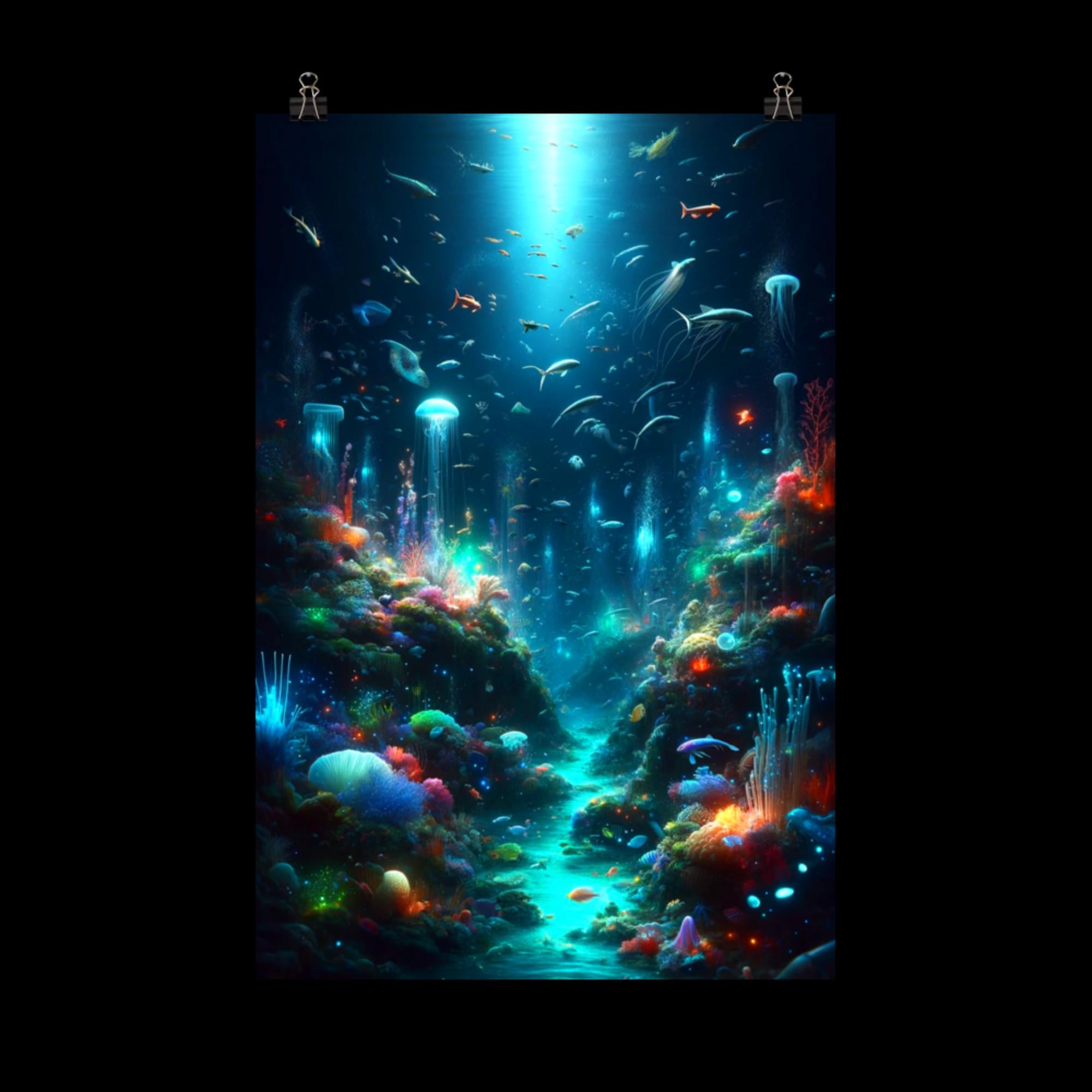 Underwater Worlds - Poster