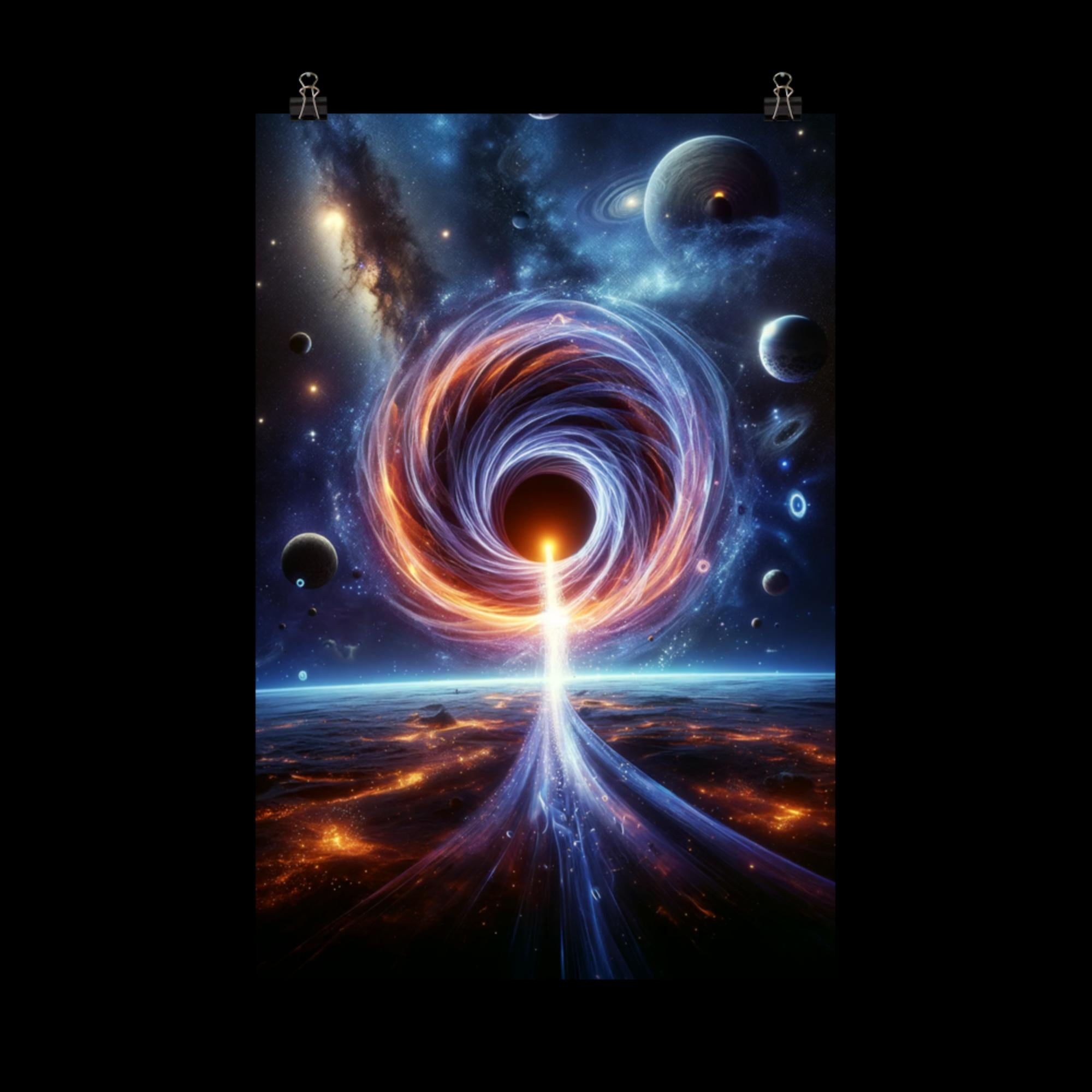 Time Travel and Wormhole - Poster