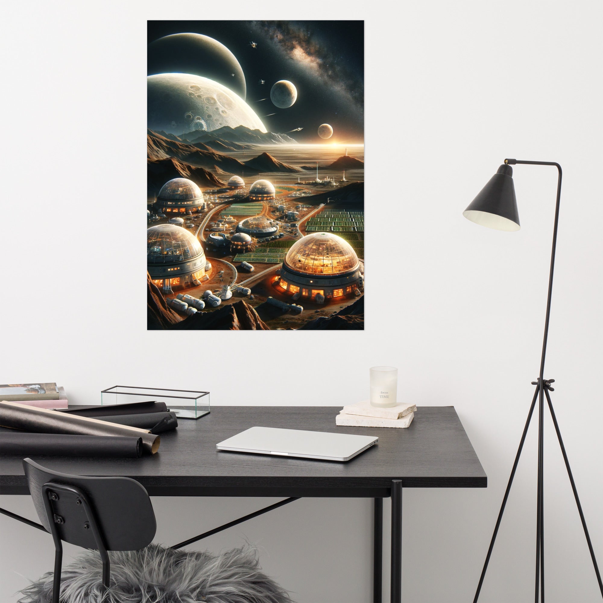 Space Colonization - Poster