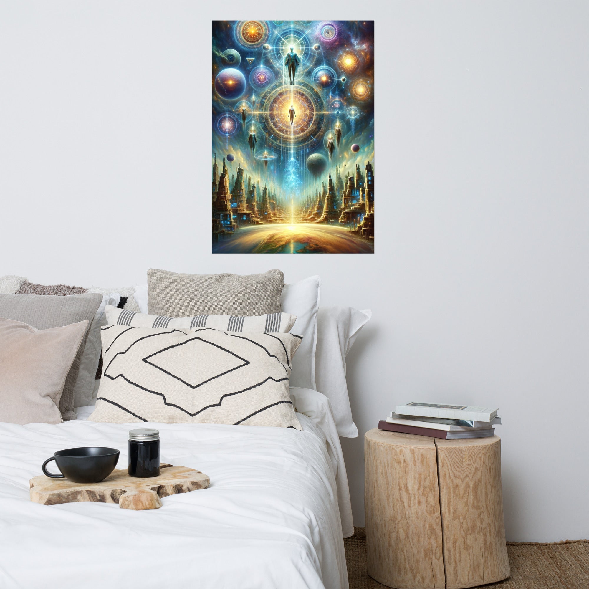 Higher Dimensional Beings - Poster