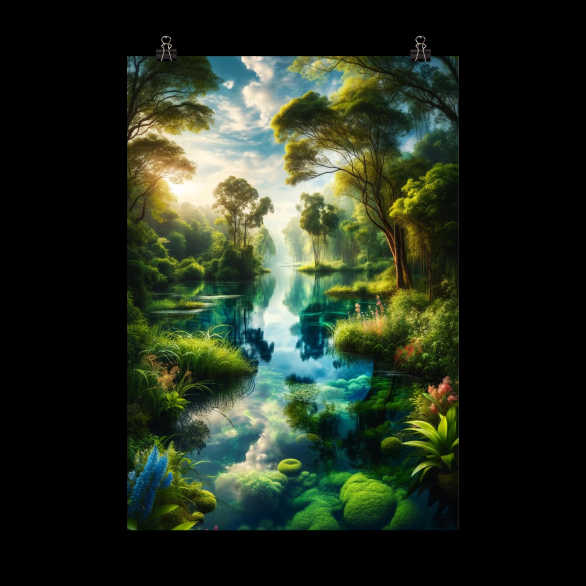 Jungle River - Poster