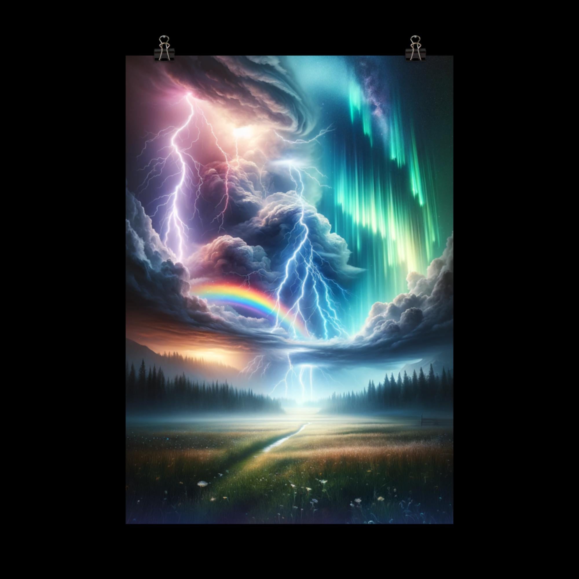 Weather Phenomena Explosion - Poster
