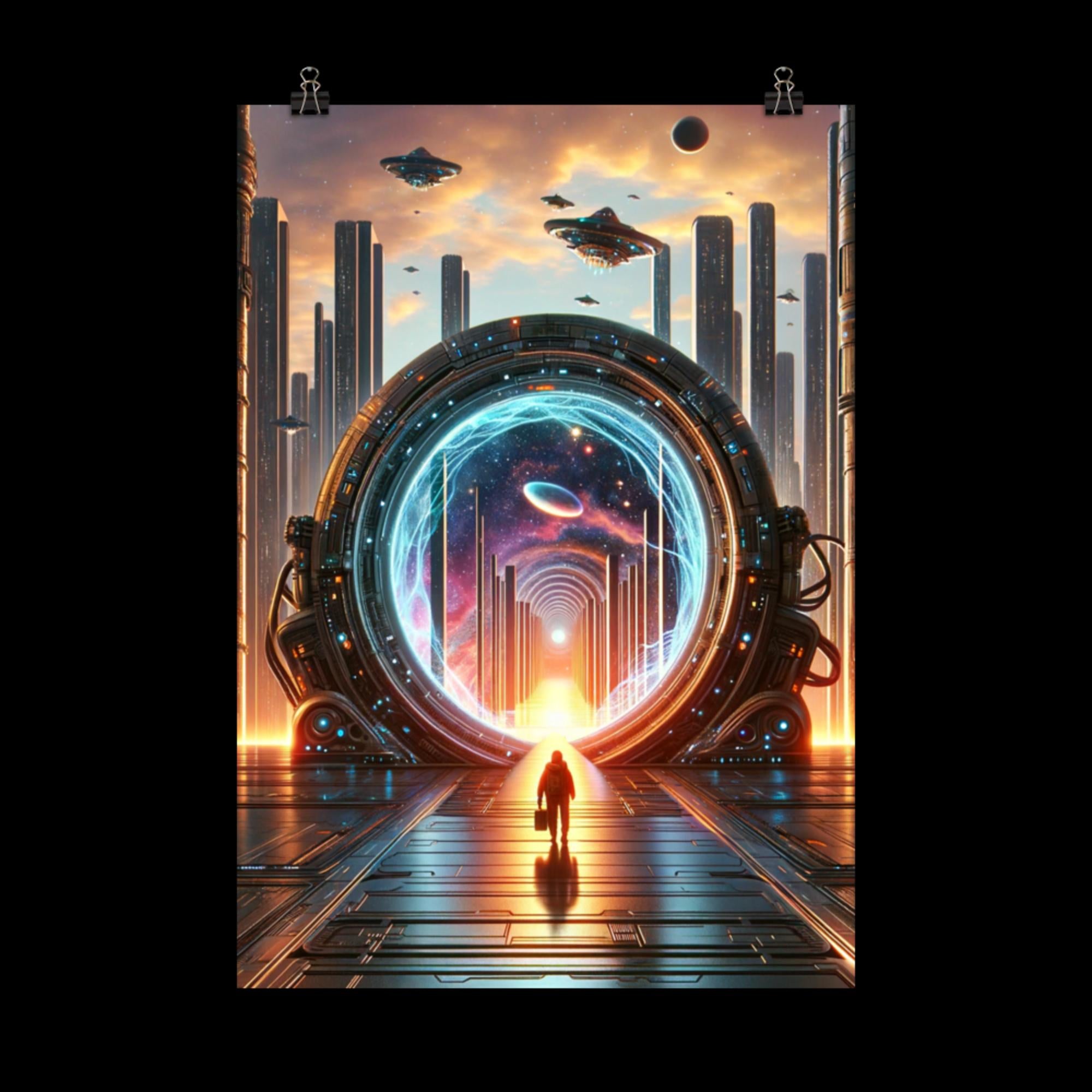 Planet Zapiod - Interdimensional Travel - Poster