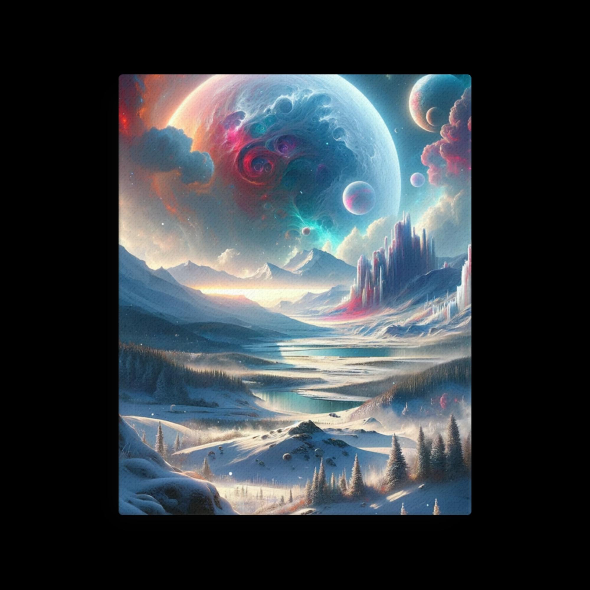 Winter Planet - Canvas